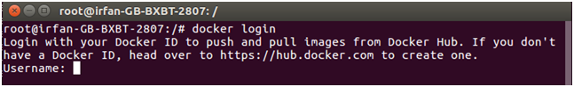 Docker Push repository 1