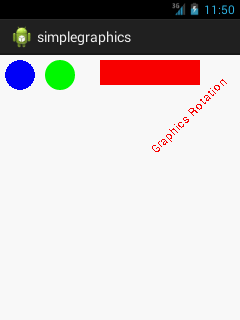 android simple graphics example output 1