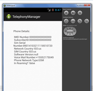 android telephony manager example output 1