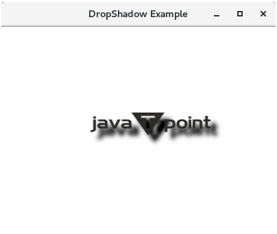 JavaFX DropShadow Effect