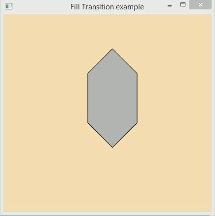 JavaFX Fill Transition