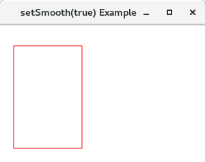 JavaFX Shape Properties setSmooth Example